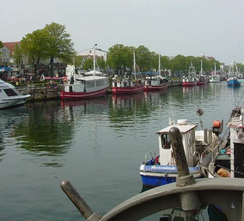 Warnemunde waterway